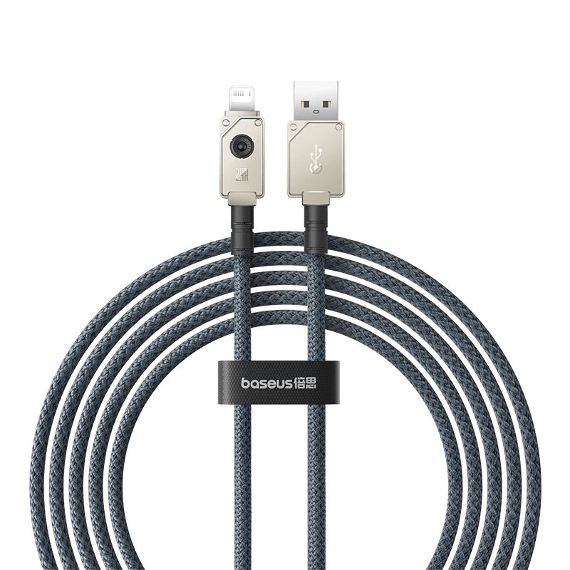 Baseus Unbreakable Series Fast Charging Data Cable USB to iP 2.4A 1m/2m