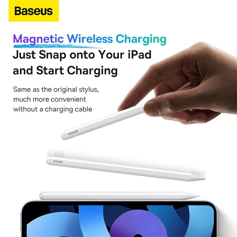 Baseus Stylus Pen For Apple Pencil 2 with Wireless Charging for iPad Air 4 Pro 11 12.9 Mini 6 Fine Point Stylus for Touch Screen