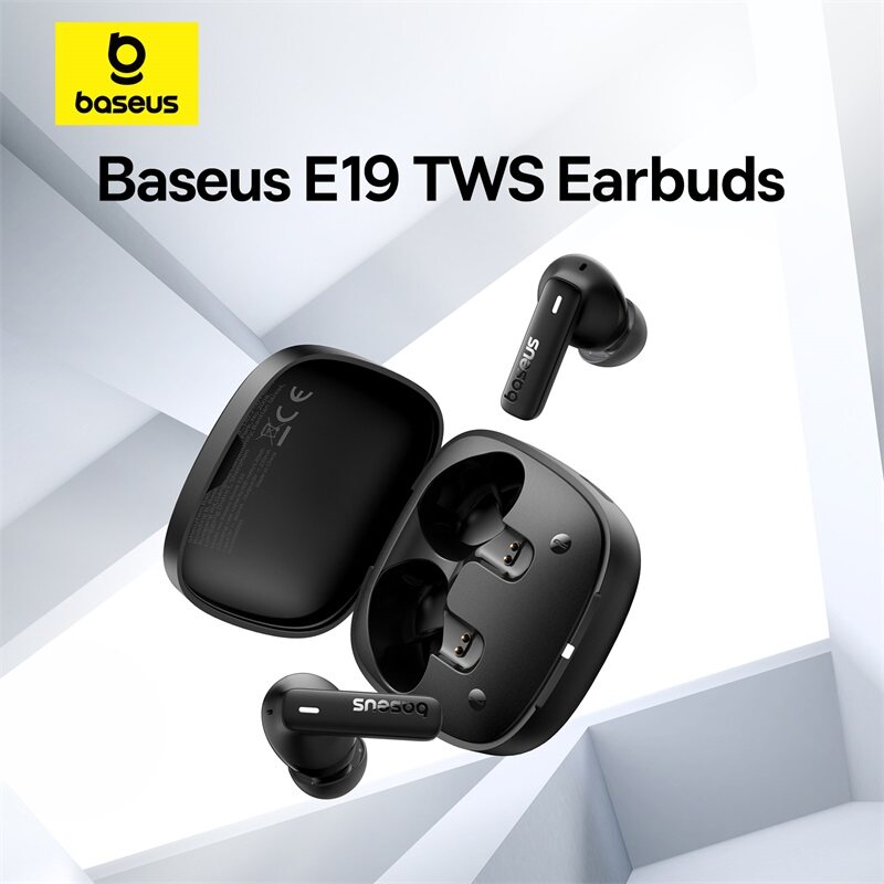 Baseus Bowie E19 Wireless IPX5 Waterproof Bluetooth Earphone With 2 ENC Mics Earbuds Strong Bass Earbuds Wireless Sport 33h Music Time
