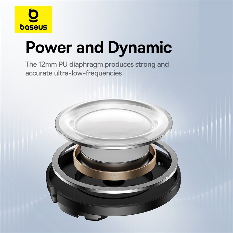 Baseus Bowie E19 Wireless IPX5 Waterproof Bluetooth Earphone With 2 ENC Mics Earbuds Strong Bass Earbuds Wireless Sport 33h Music Time