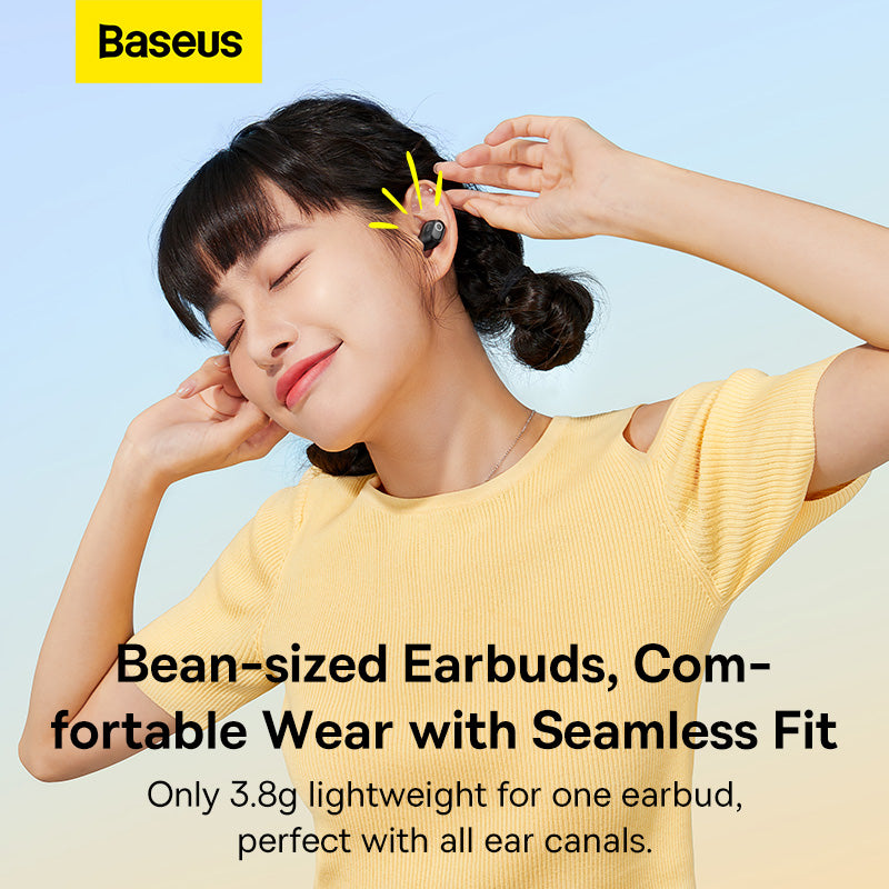 Baseus WM02 TWS Earbuds Bluetooth 5.3 Wireless Earphones with Mic Support Location APP