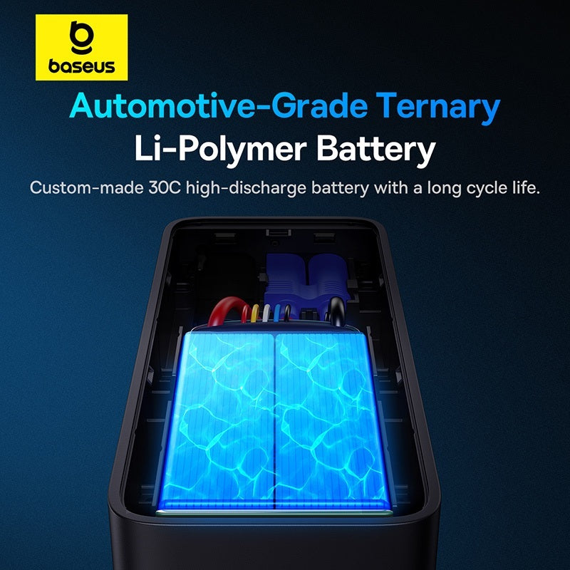 Baseus Super Energy Alpha Jump Starter 600A Automotive-Grade Compact Lightweight Super-Long Standby