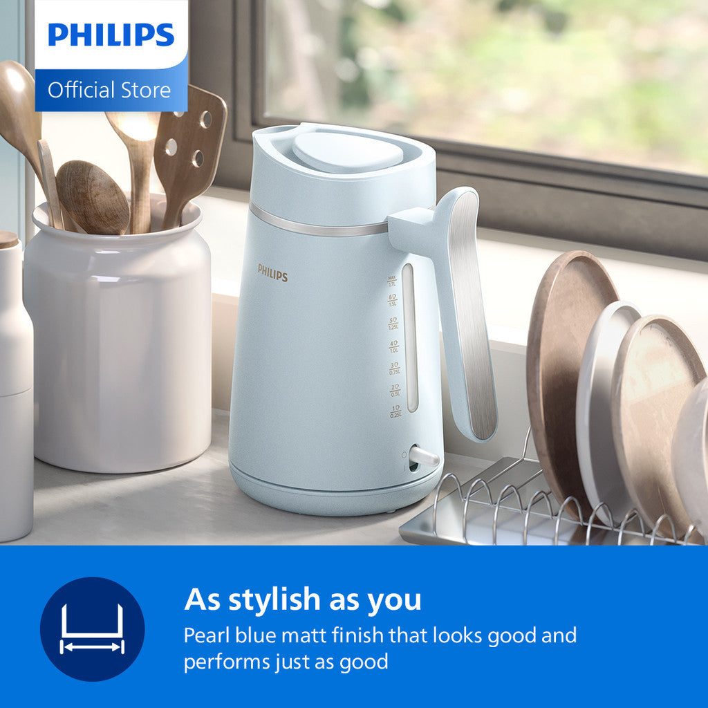 PHILIPS 3000 Series Pearl Blue Kettle – HD9360/40