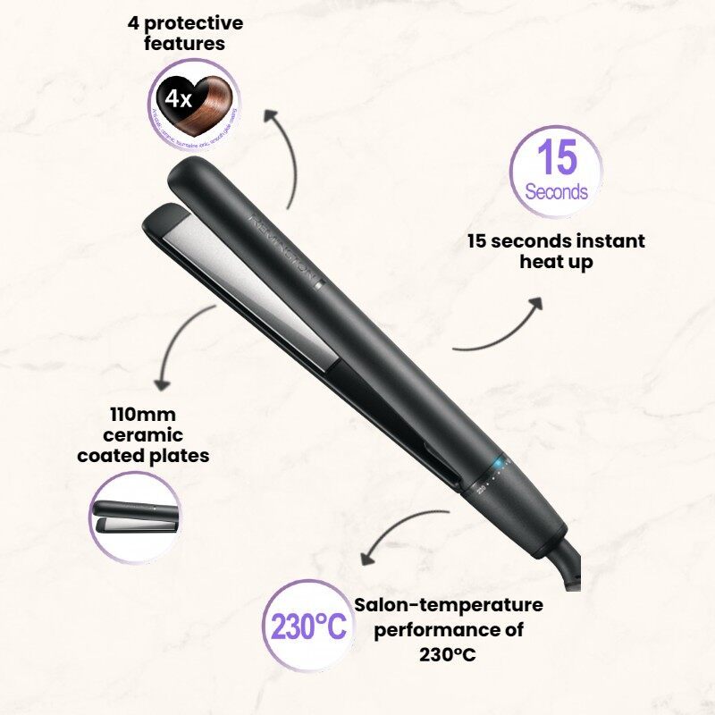 Remington S3700 Ceramic Glide 230 Hair Straightener