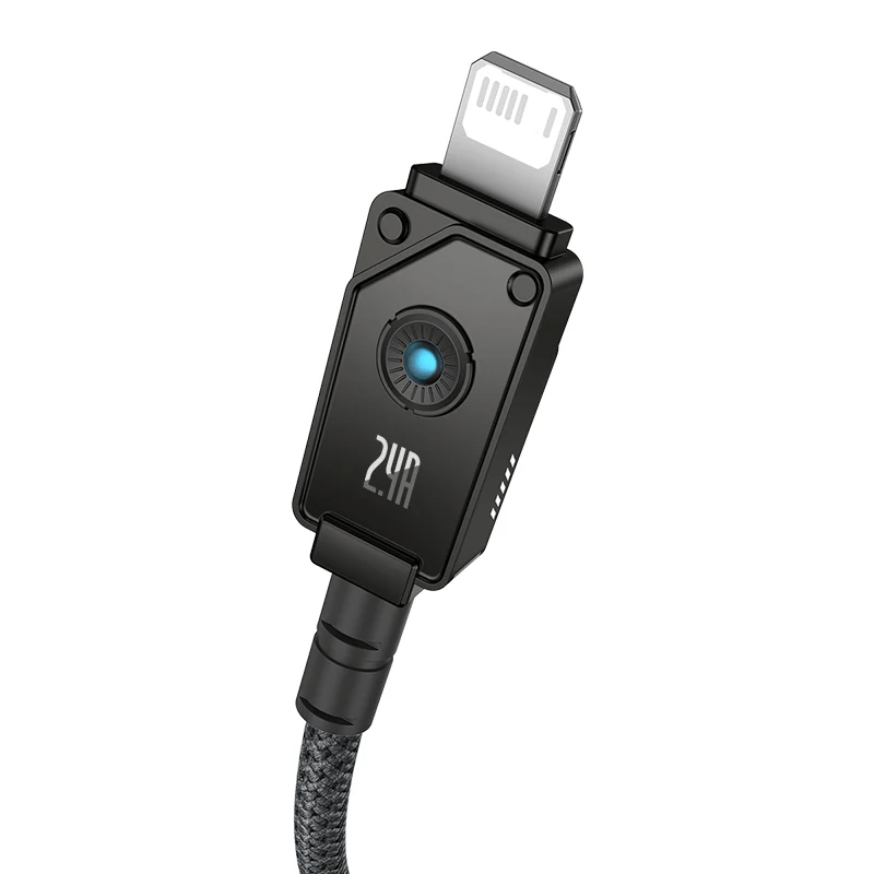 Baseus Unbreakable Series Fast Charging Data Cable USB to iP 2.4A 1m/2m