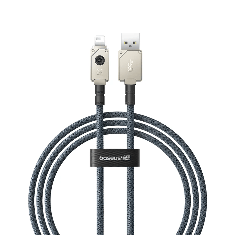 Baseus Unbreakable Series Fast Charging Data Cable USB to iP 2.4A 1m/2m