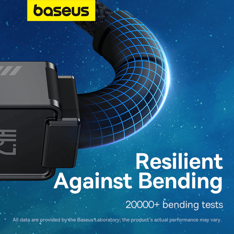 Baseus Unbreakable Series Fast Charging Data Cable USB to iP 2.4A 1m/2m