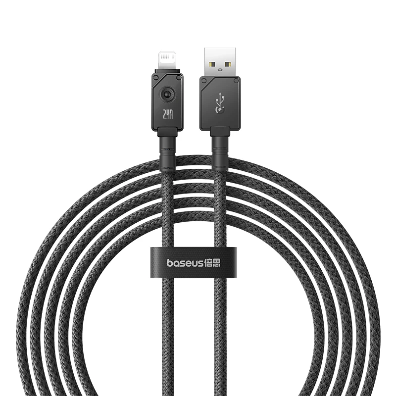 Baseus Unbreakable Series Fast Charging Data Cable USB to iP 2.4A 1m/2m