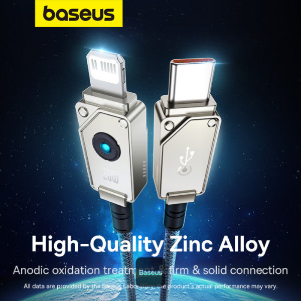 Baseus Unbreakable Series Fast Charging Data Cable Type-C to iP 20W 1m/2m