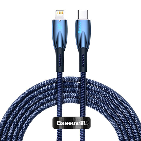 Baseus Glimmer Series Fast Charging Data Cable Type-C to iP 20W 1m/2m