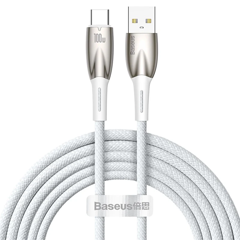 Baseus Glimmer Series Fast Charging Data Cable USB to Type-C 100W 1m/2m