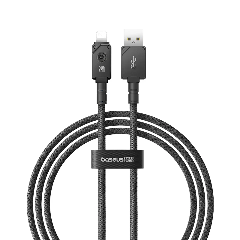 Baseus Unbreakable Series Fast Charging Data Cable USB to iP 2.4A 1m/2m
