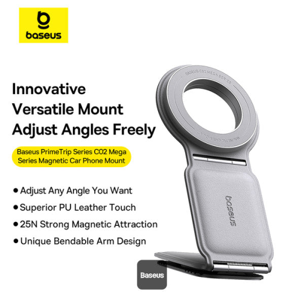 Baseus PrimeTrip Series C02 Mega Magnetic Car Phone Holder Mount Stick-on Version