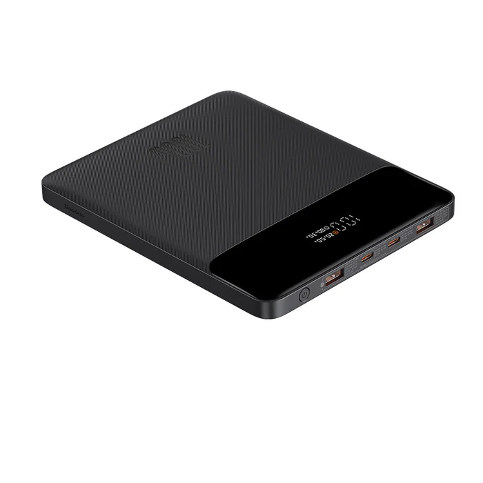 DZ-YMX Baseus Blade High Power Digital Display Quick Charge Power Bank 20000mAh 100W Black （UL Edition) （ Include：Baseus Xiaobai series fast charging Cable Type-C to Type-C 100W(20V/5A) 1m Black)