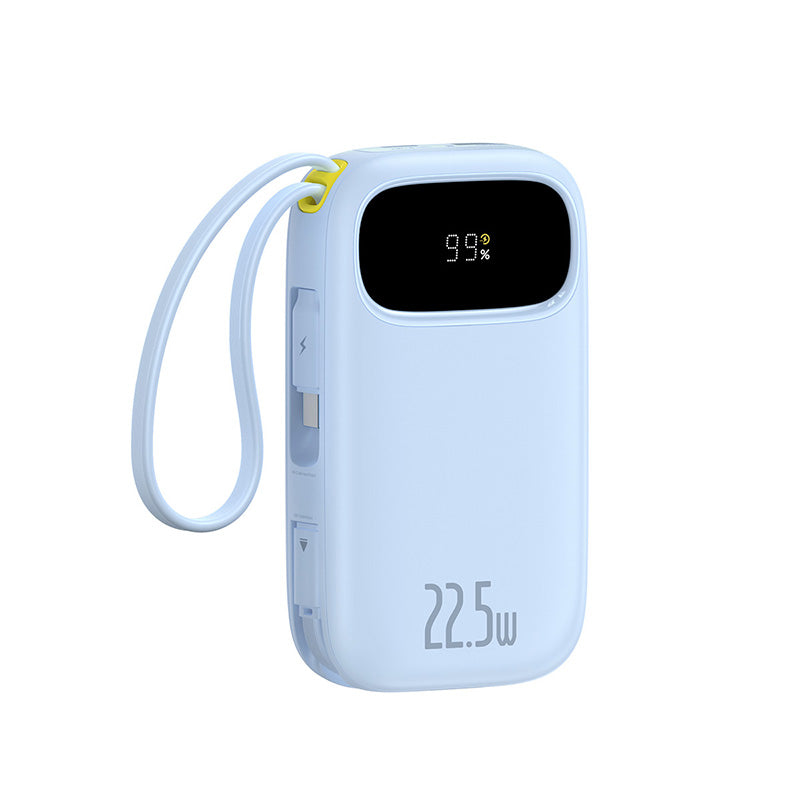 Baseus EnerFill FC31 Digital Display Power Bank with 2 Built-in Cables 10000mAh