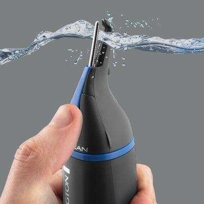 Remington NE3850 Nose, Ear and Eyebrow Trimmer | Nano Series | Rotary & Showerproof | Grooming for Men