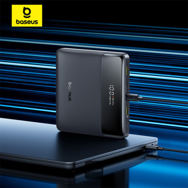 OS-Baseus H1 Fast Charging Power Bank with Digital Display 20000mAh 100W Cosmic Black