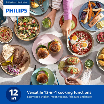 (NEW) PHILIPS 4.2L 12-in-1 Airfryer 1000 Series - NA120/09