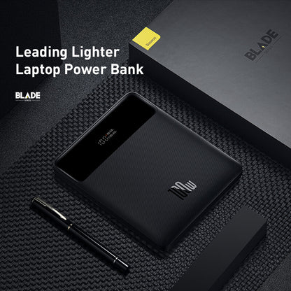 Baseus Blade 20000mAh 100w Laptop Power Bank Dual Port Fast Charging Thin Portable Multi Compatible Powerbank