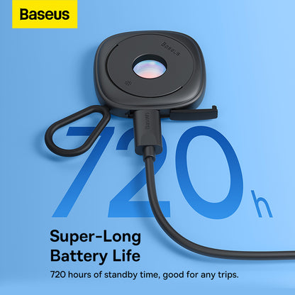 Baseus Mini Camera Detector Hidden Camera Portable Pinhole Hidden Lens Detect Gadget Anti-Peeping Detector With USB Cable For Travel Hotel