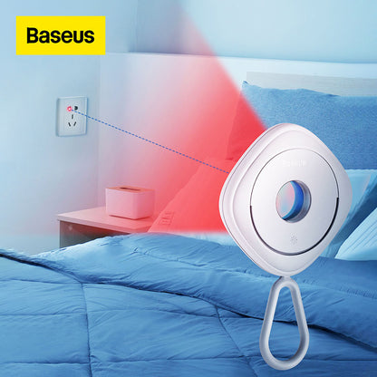 Baseus Mini Camera Detector Hidden Camera Portable Pinhole Hidden Lens Detect Gadget Anti-Peeping Detector With USB Cable For Travel Hotel