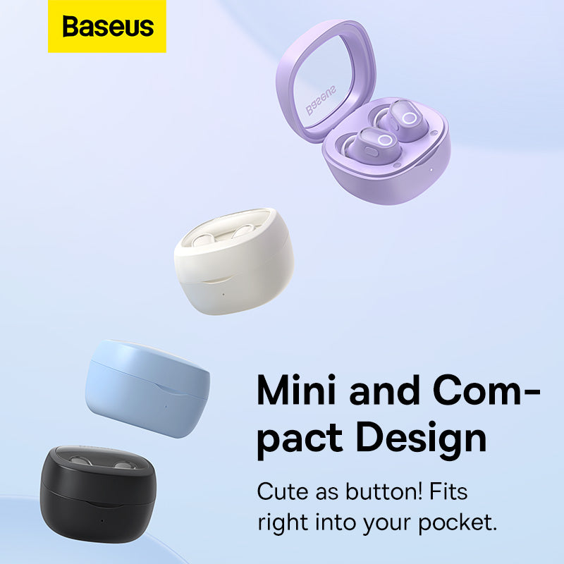 Baseus WM02 TWS Earbuds Bluetooth 5.3 Wireless Earphones with Mic Support Location APP