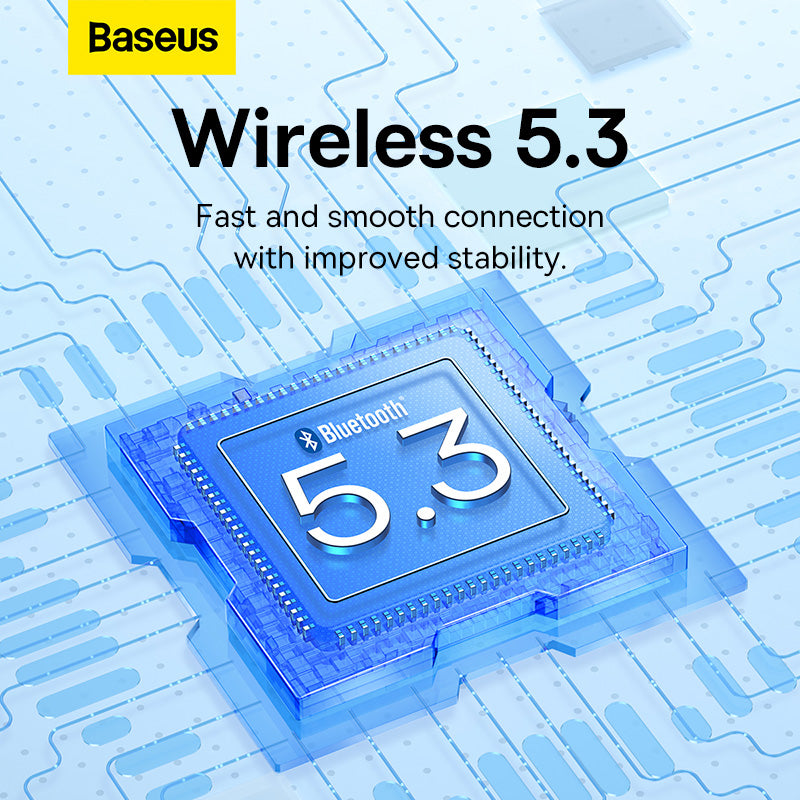 Baseus WM02 TWS Earbuds Bluetooth 5.3 Wireless Earphones with Mic Support Location APP