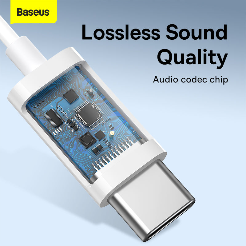 Baseus C17 Type-C Wired Earphones H17 3.5mm In Ear Earbuds With Mic For Xiaomi Samsung Huawei