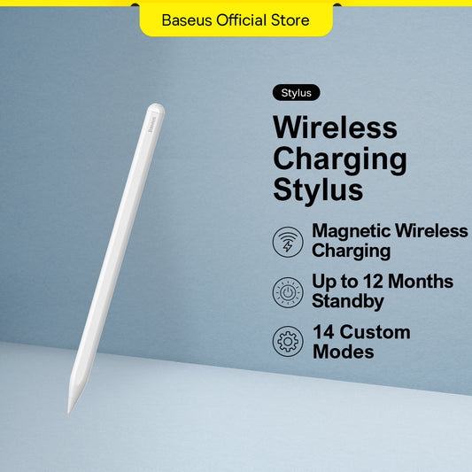 Baseus Stylus Pen For Apple Pencil 2 with Wireless Charging for iPad Air 4 Pro 11 12.9 Mini 6 Fine Point Stylus for Touch Screen