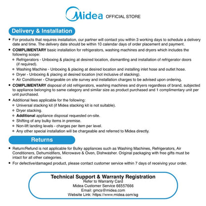 Midea MAP250GUBPWH Air Purifier