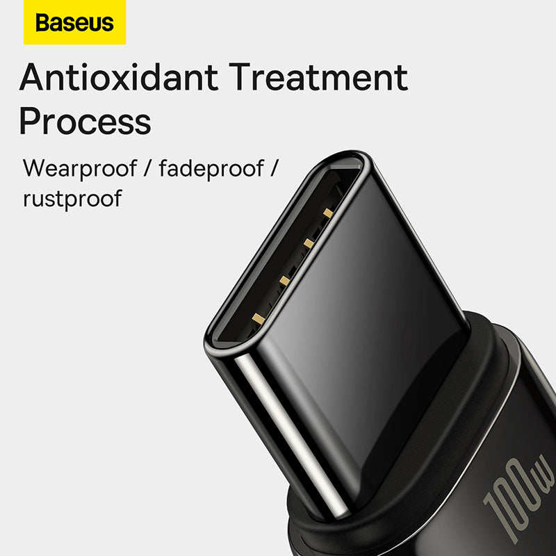 Baseus PD100W 2m/1m USB C Cable for MacBook Fast Charging USB to Type C Cable For Xiaomi Samsung Huawei Phone Charging Cable