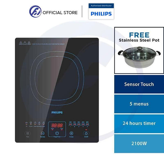 Philips HD4911/62 Daily Collection Induction cooker - Stainless steel induction pot included