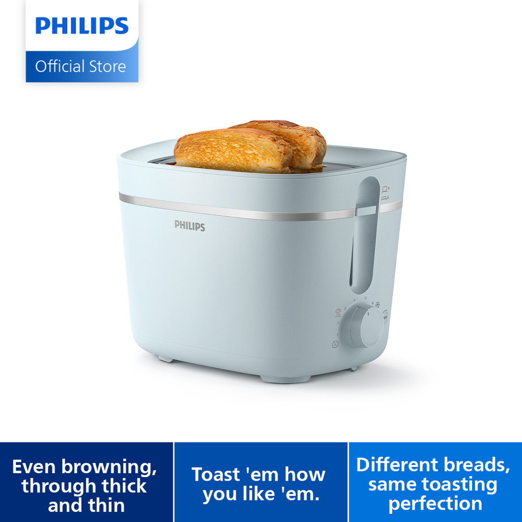 PHILIPS 3000 Series Pearl Blue Toaster – HD2560/40