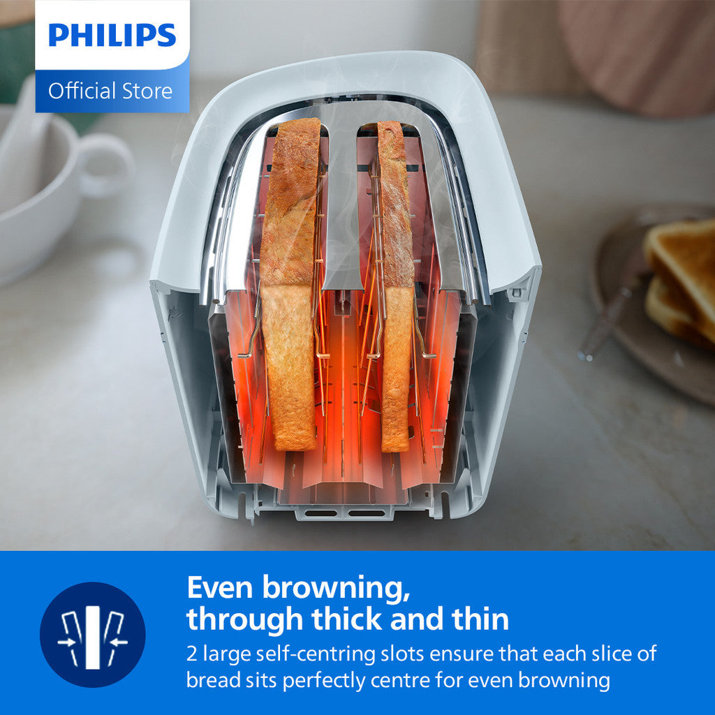 PHILIPS 3000 Series Pearl Blue Toaster – HD2560/40