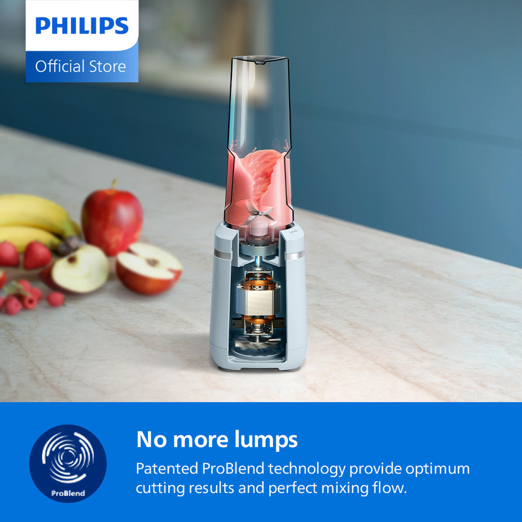 PHILIPS 3000 Series Pearl Blue Personal Blender – HR2620/40