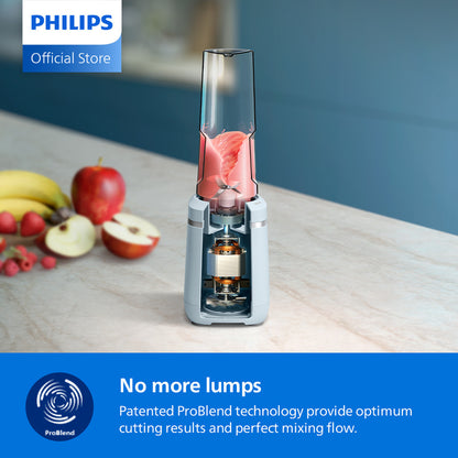 PHILIPS 3000 Series Pearl Blue Personal Blender – HR2620/40