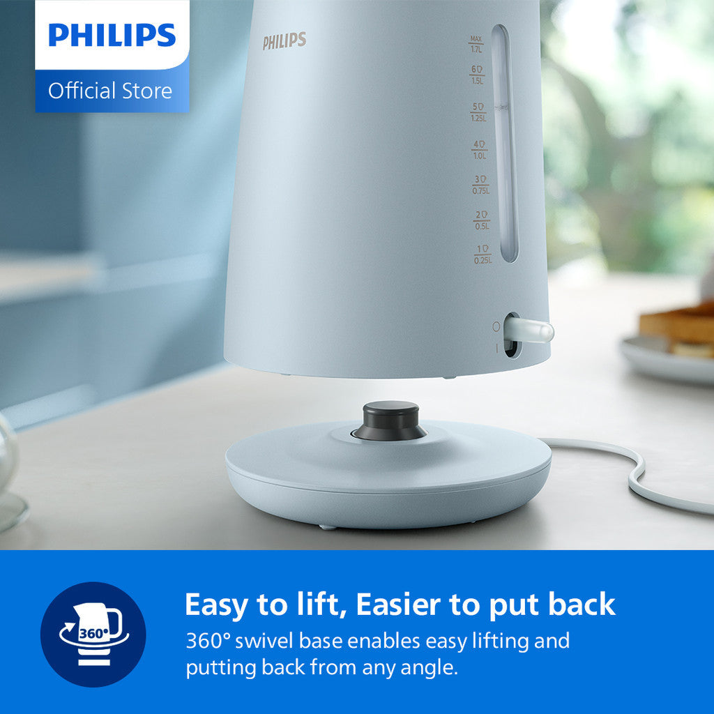 PHILIPS 3000 Series Pearl Blue Kettle – HD9360/40