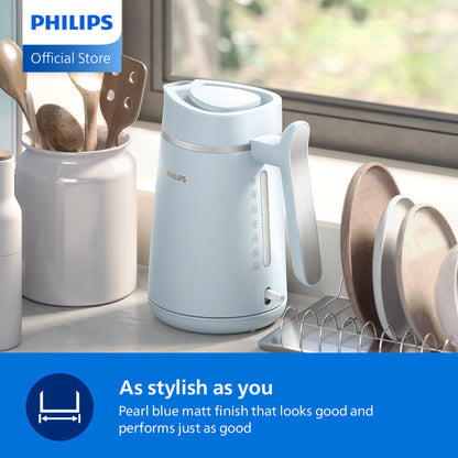 PHILIPS 3000 Series Pearl Blue Kettle – HD9360/40