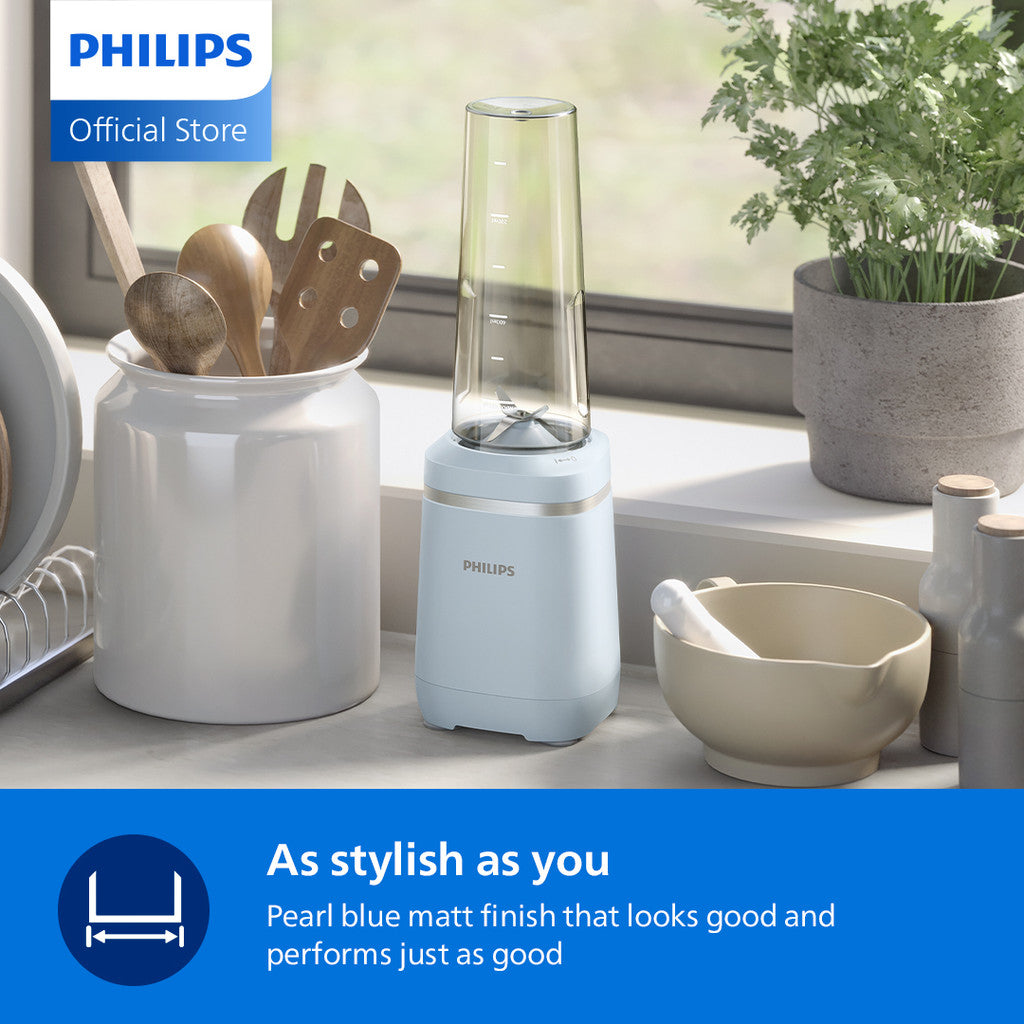 PHILIPS 3000 Series Pearl Blue Personal Blender – HR2620/40