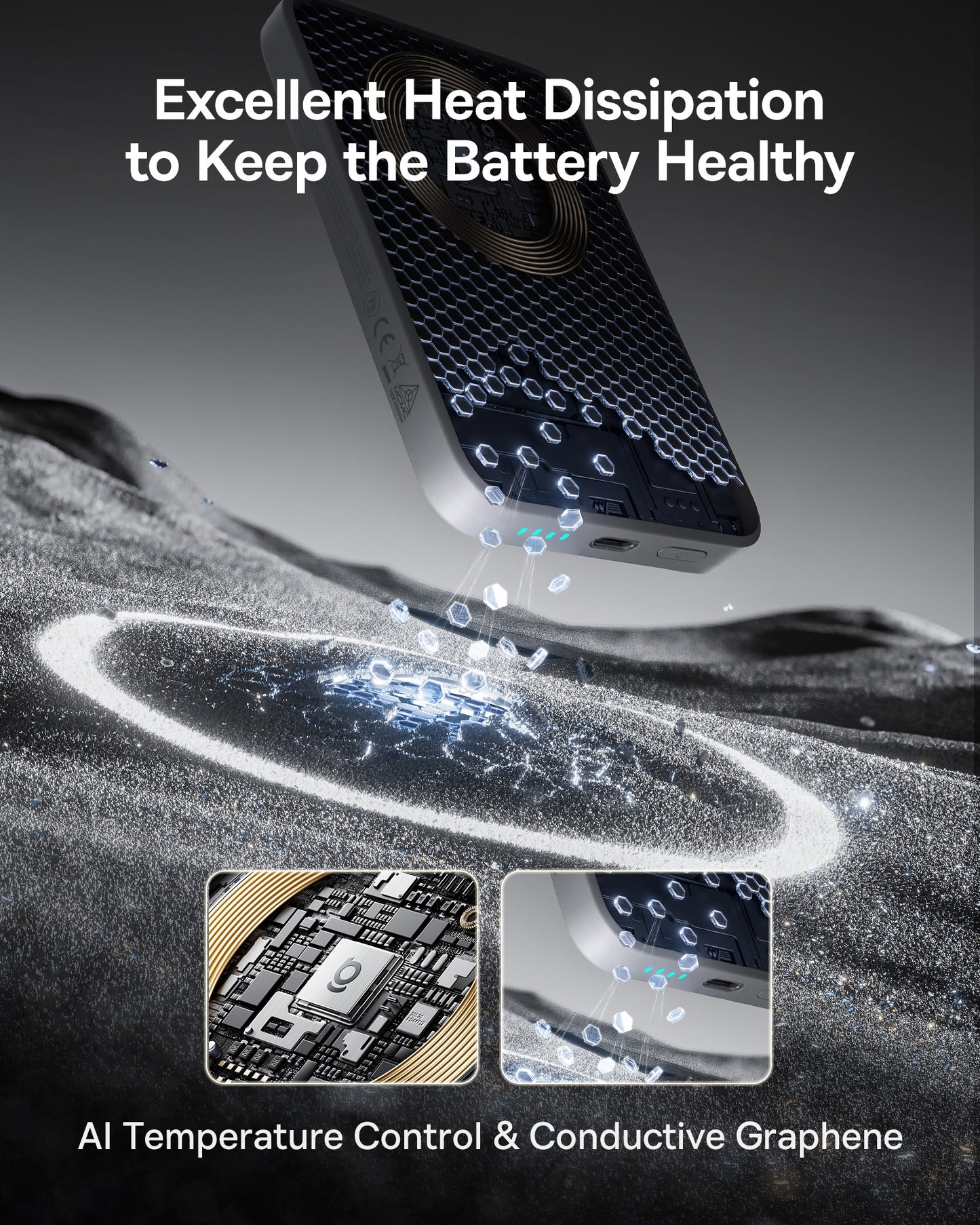 Baseus EnerFill FM11 Ultra-Mini Magnetic Power Bank 10000mAh 22.5W (Includes Simple Cable Type-C to Type-C 20V/3A 30cm)