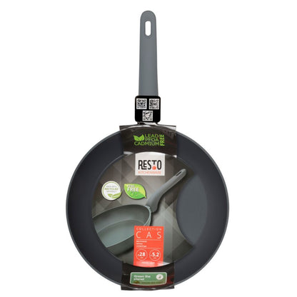 Resto Kitchenware CAS 93195 FRYPAN Diameter: 28cm h=5.2cm