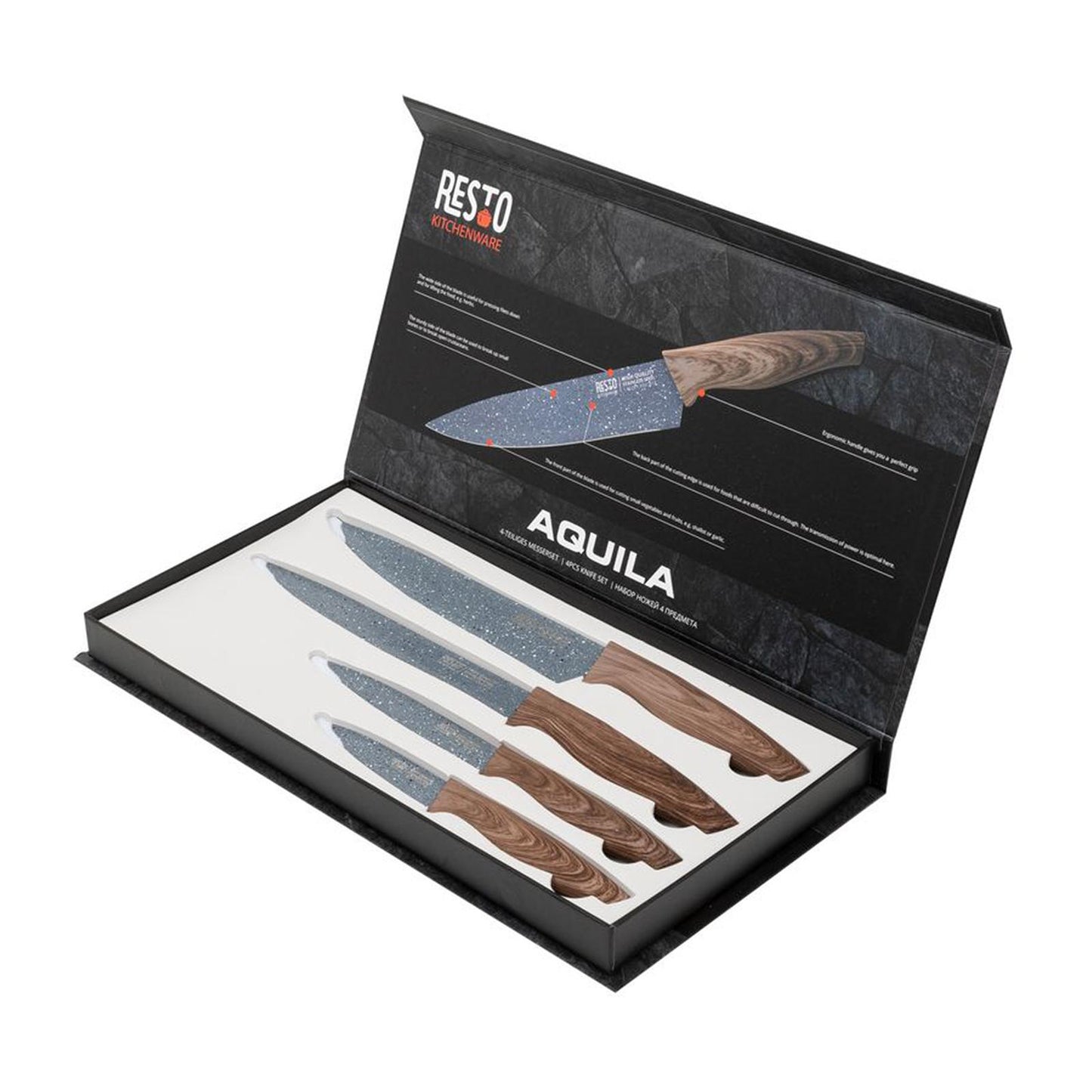 Resto Kitchenware Aquila 95503 4 pcs Knife set