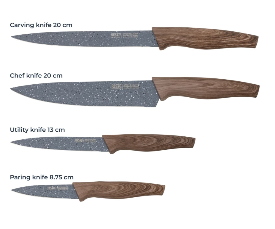 Resto Kitchenware Aquila 95503 4 pcs Knife set