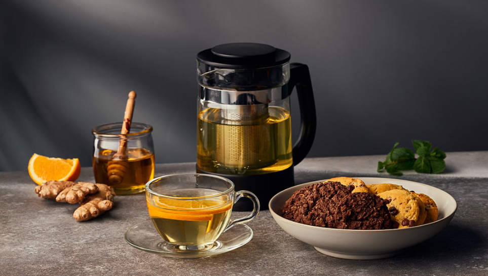 Resto Kitchenware Keid 90512 Glass tea pot 950ml