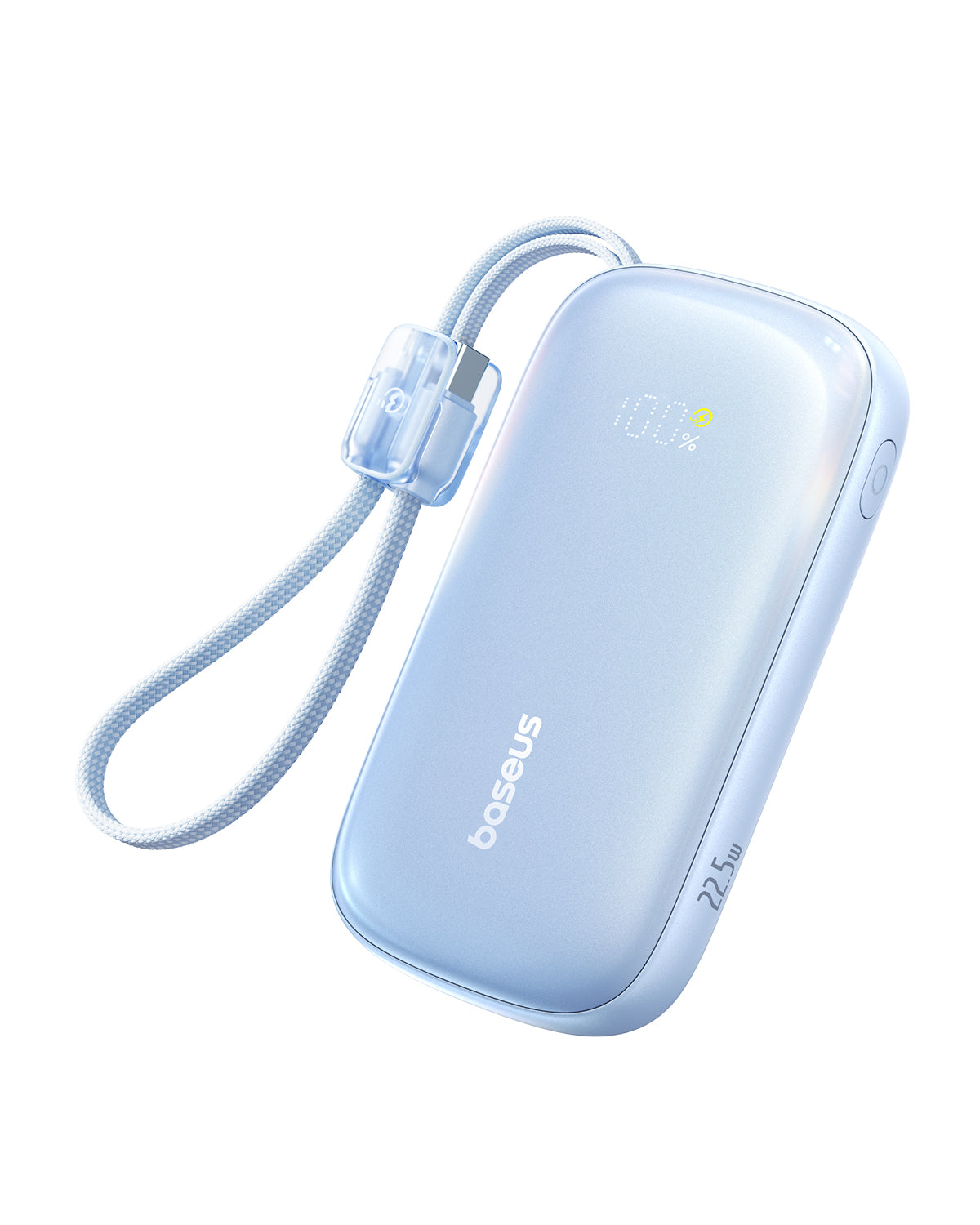 Baseus EnerFill FC21 Qpow 3 Ultra Digital Display Power Bank with Detachable Cable 10000mAh/20000mAh