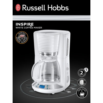 Russell Hobbs 24390-56 Inspire Coffee Maker - White