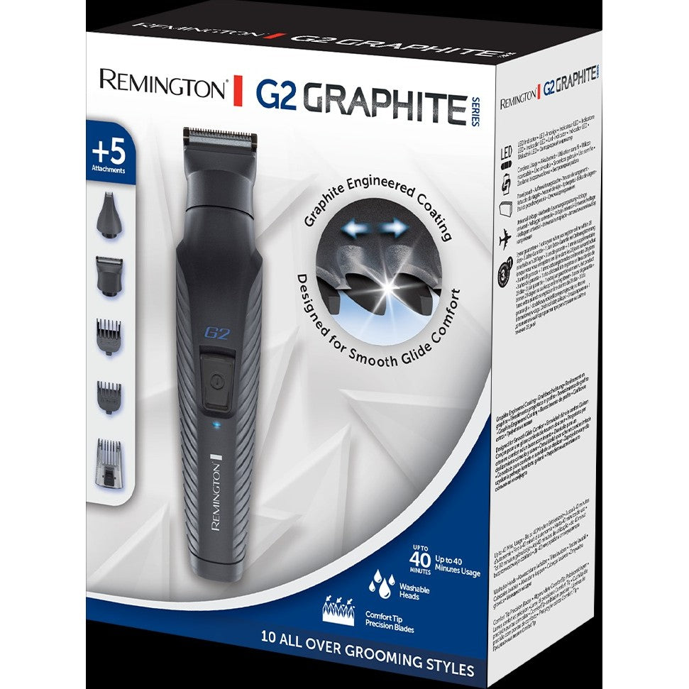Remington PG2000 + NE3850 Grooming Bundle | Beard Hair Nose Ear Trimmer Set for Men