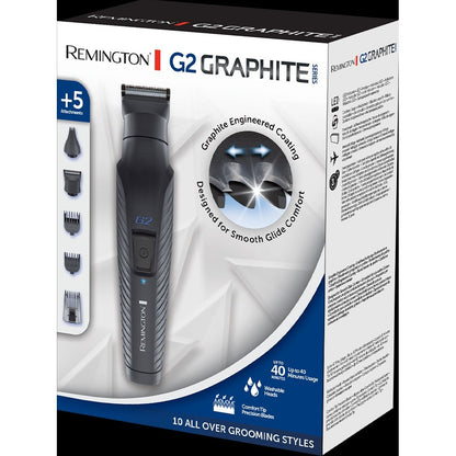 Remington PG2000 + NE3850 Grooming Bundle | Beard Hair Nose Ear Trimmer Set for Men