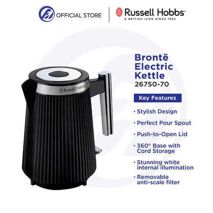 Russell Hobbs Brontë Black Kettle 26750-70