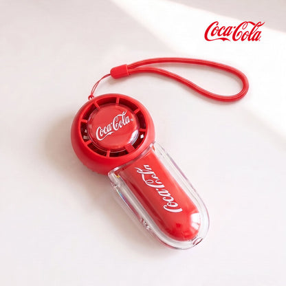 Coca-Cola | Portable Silent Outdoor Handheld Fan with USB Wireless Charging